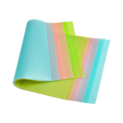 20pcs Kitchen Anti-Slip Pad Cuttable Anti-Stain Refrigerator Cabinet Liner Pads