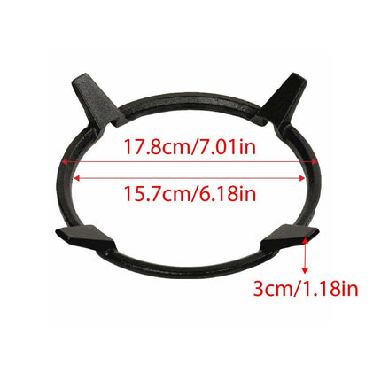 Universal Gas Stove Stand Non Slip Gas Cooker Rack Adjustable Gas Stove Holder