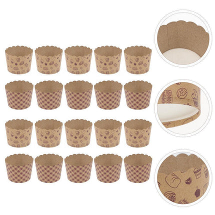1000PCS Cake Cups Cupcake Molds Cupcake Holder Paper Baking Cups Liners Aimall