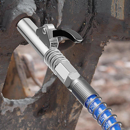 Grease Coupler Heavy-Duty Quick Release Grease Gun Coupler NPTI/8 10000PSI