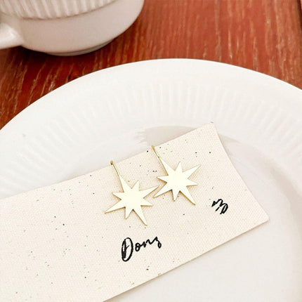 Vintage Vase Star Earrings Simple Everyday Studs Fashion Jewellery Women