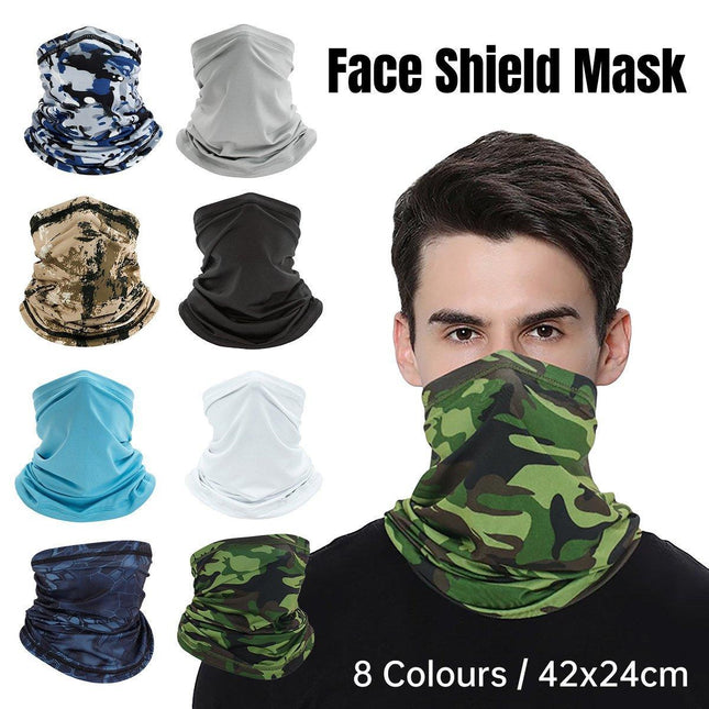 Sunblock Ice Silk Breathable Bandana Bib Face Scarf Fishing Biker Sport Headgear