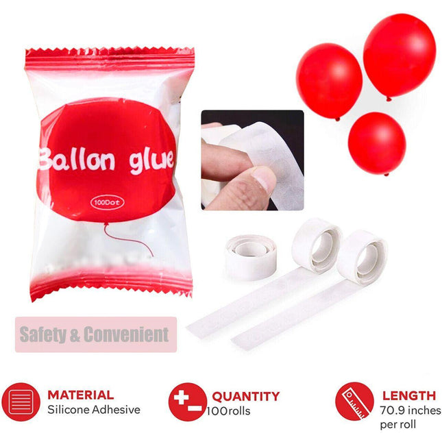 Balloon Glue Dots Photo Adhesive Bostik Party Doubletape Scrapbooking - Aimall