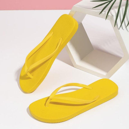 Slippers For Women Casual Fashion Bohemian Beach Shoes Flip Flops Flat Shoes - Aimall