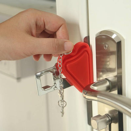Portable Door Lock Security Safety Travel Hotel Home Addalock Safe Lock NEW - Aimall