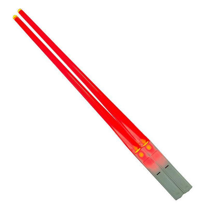 Chopsticks Light Up LED Glowing Light Saber Chop Sticks Reusable Lightup Gifts - Aimall