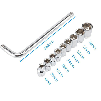 10pcs Wrench Tool Set Multi-Function Auto Repair Machine Hardware Tools Kit