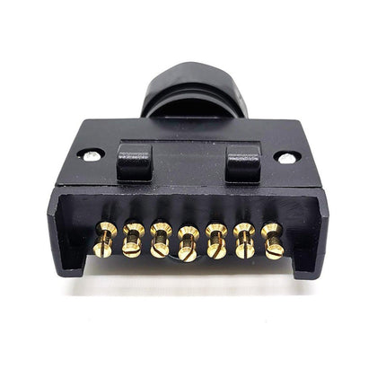 Austrac 7 Pin Plug Socket for Motorhome Caravan Trailer Electrical Connector
