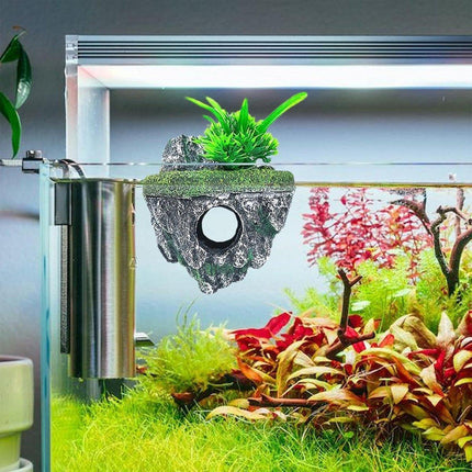 Fish Tank Aquascape Hoverstone Decoration Natural Rock Landscaping for Aquarium