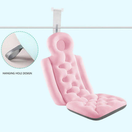 Non-Slip Bath Mat with Cushion Support Universal Bathroom Mat