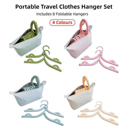 Portable Foldable Clothes Rack Travel Drying Stand for Home and Outdoor Use