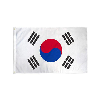 Large South Korea Flag Heavy Duty Outdoor Korean 90 X 150 CM - 3ft x 5ft - Aimall