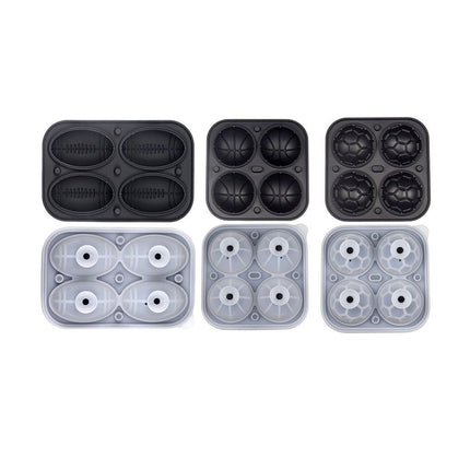 Silicone Ice Cube Mold Large Ice Ball Maker with Lid for Cocktails and Drinks