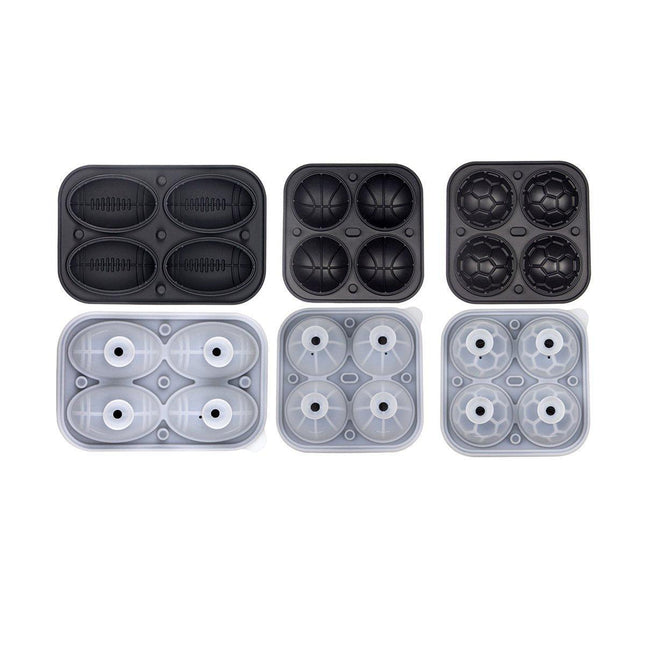 Silicone Ice Cube Mold Large Ice Ball Maker with Lid for Cocktails and Drinks