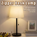 Modern Simple Zip Table Lamp Bedside Lamp for Hotel Bedroom Study Reading Light