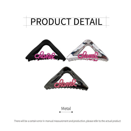 Metal Shark Hair Clips Women Grab Barrettes Fashion Hair Accessories Styling