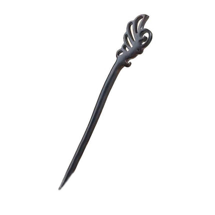 Retro Wooden Carved Hair Sticks Women Hairpin Barrette Chopsticks Accessories - Aimall