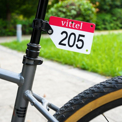 5Sets Bicycle Number Plate Bracket Headlight Mount Road Racing Bike Accessories