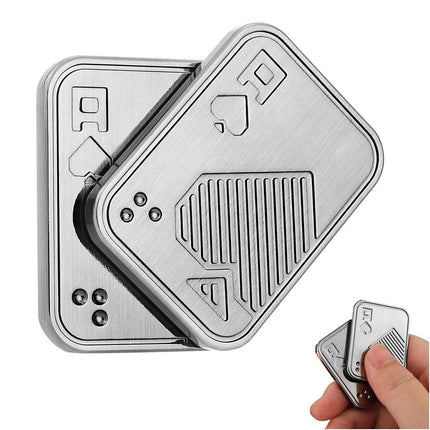 Poker Style Magnetic Push Slider Metal Fidget Sensory Toys Stress Relief