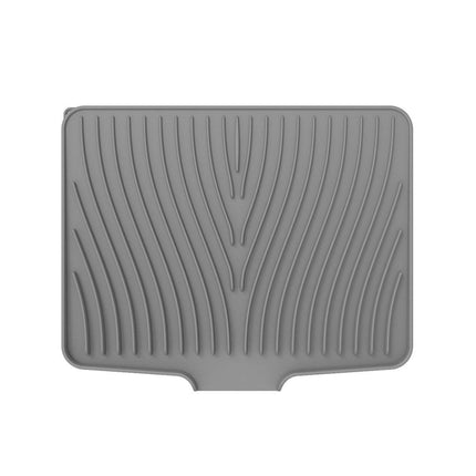 Silicone Dish Drying Mat Heat Resistant Draining Slope Pad for Kitchen Counter