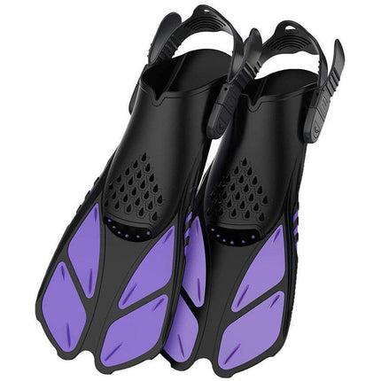 Adjustable Diving Flippers Swim Fins for Snorkeling Freestyle Training Gear