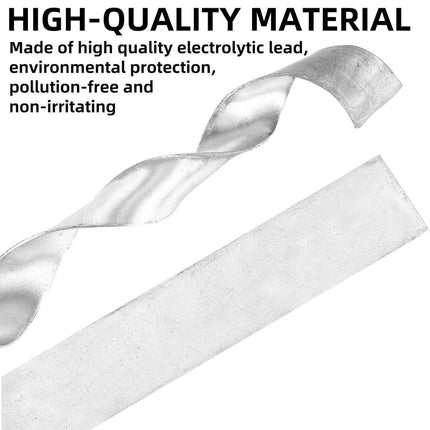 20X Drop Shot Weights Lead Sheet Strip Fishing Supplies Lead Sinker LeadSheeting