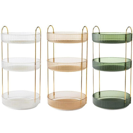 Rotating Cosmetic Organiser Home Storage Shelf Box for Makeup and Beauty Product