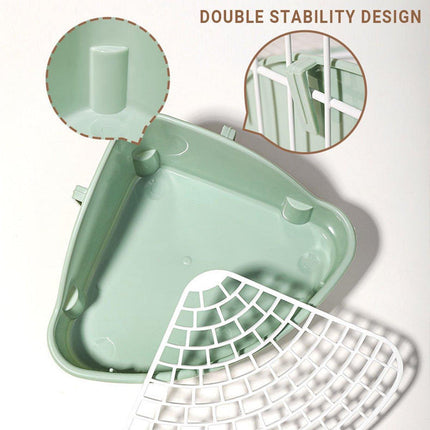 Rabbit Litter Box And Small Animals Pet Toilet Pee Pad Supplies Potty Rabbit - Aimall