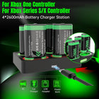 Rechargeable Battery Pack and Charging Dock for Xbox One Series S X Controller
