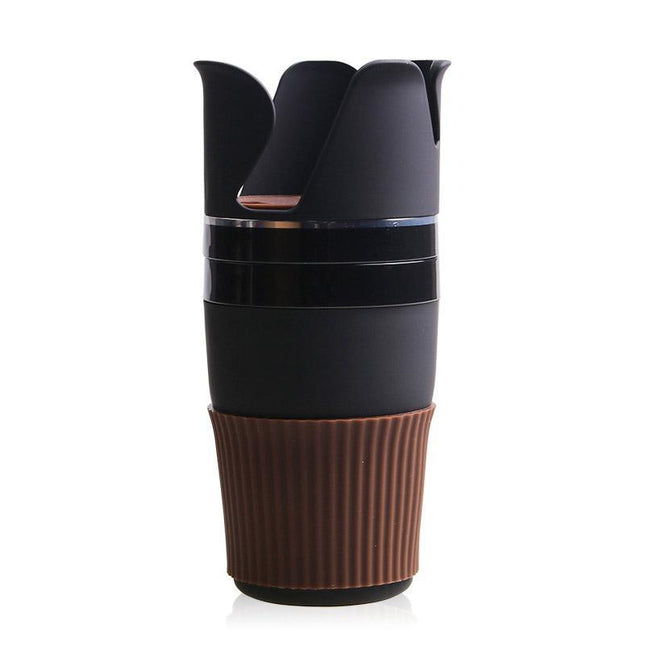 Multifunctional Car Cup Holder Storage Box Drink Organiser Vehicle Accessories