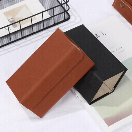 Black Multi-slot Eyeglasses Holder Storage Box Sunglasses Case Glasses Organizer - Aimall