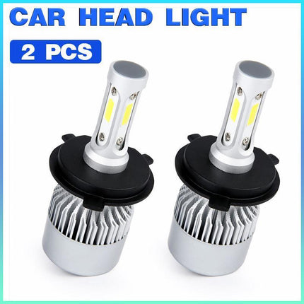 H4 9003 2000W 300000LM LED Headlight kit Lamp Bulbs Globes High Low Beam Upgrade - Aimall