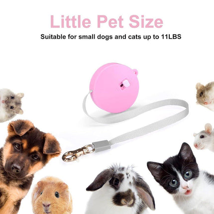 2M Outdoor Mini Retractable Leash Traction Rope Cats Dogs Durable