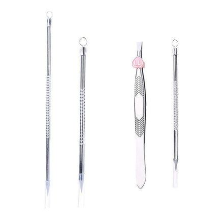 Blackhead Remover Tool for Acne Facial Pore Pimple Needle Cleaner Face Beauty - Aimall