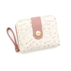 Cute Kitten Wallet Zipper Coin Purse for Girls Women Card Holder Student Style