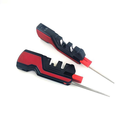 6-in-1 Knife Sharpener Diamond&Ceramic For Knives Blade Outdoor Survival Tool - Aimall