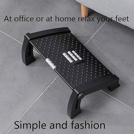 1PC Adjustable Office Foot Rest Pedal Stool Sofa Leg Support for Home or Desk Use