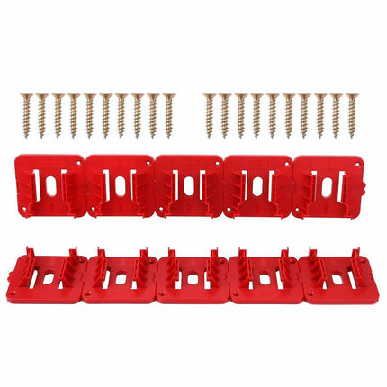 For Milwaukee M18 18V Battery Dock Holder Base Compatible with 48-11-1815 Tools