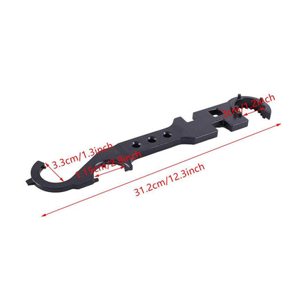 Outdoor Multi Tool Combination Wrencht 312mm Adjustable Repair Hand Tools