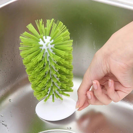 Glass Cleaning Brush for Wine Glasses Cup Scrub Brush Kitchen Tools Long Handle