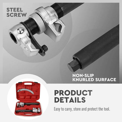 Heavy Duty Coil Spring Compressor Suspension Spring Clamp With Safety Bracket - Aimall