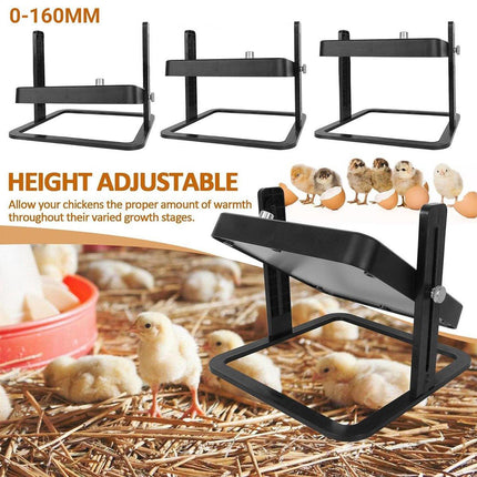 18W Poultry Heating Plate Brooder Warm Chick Duck Chicken Coop Heater 27x27cm - Aimall