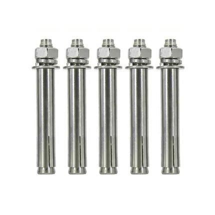 M12 Stainless Steel Expansion Anchor Bolts Heavy Duty Hex Head Screws