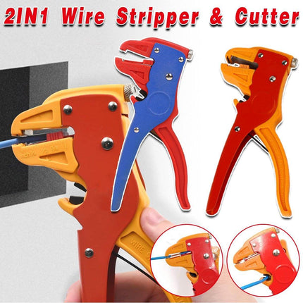 2in1 Wire Stripper Electrical Crimping Pliers Multifunction Duck Beak Plier Tool