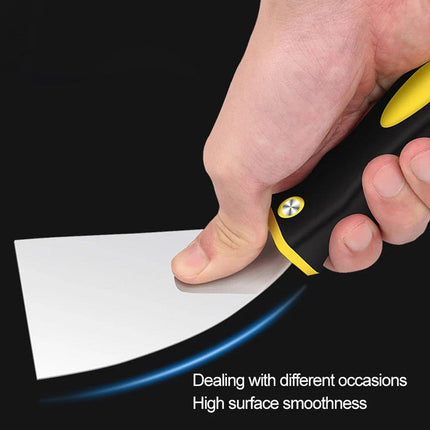 6PCS Stainless Steel Putty Knife Set Scraper Trowel Tool Kit for Cleaning Paint