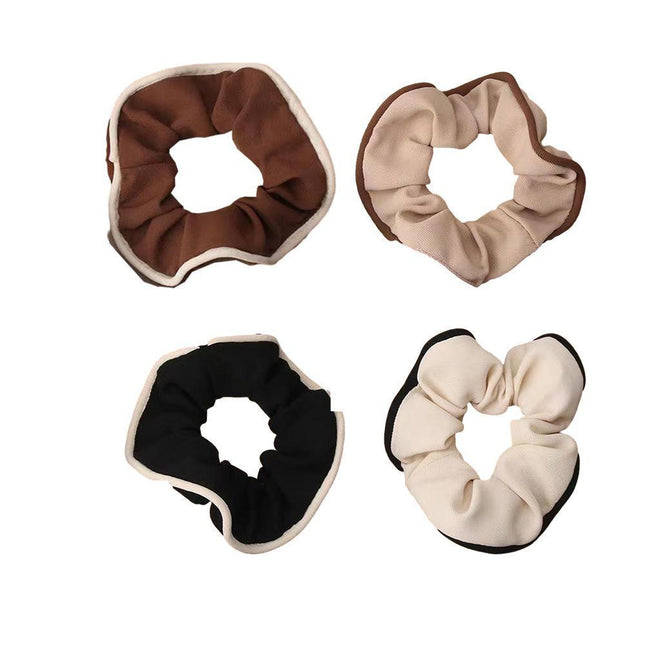 Large Scrunchies Silk Satin Elastic Hair Hair Bands Rope Tie Ponytail Accessory - Aimall