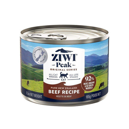 ZIWI Peak Cat Can Beef  Best Wet Cat Food Australia  85g or 185g