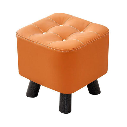 Small Stool Household Sofa Stool Shoes Changing Low Seat for Bedroom and Living