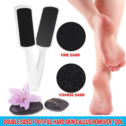 Double Sided Foot File Callus Remover Pedicure Skin Care Sanding Foot File Tool - Aimall