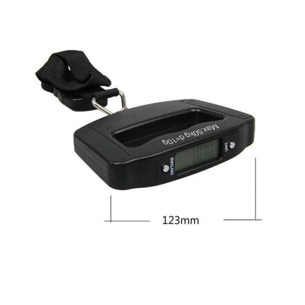 Electronic Digital Portable Scale Luggage Weight Hanging Travel 50 KG 10G - Aimall